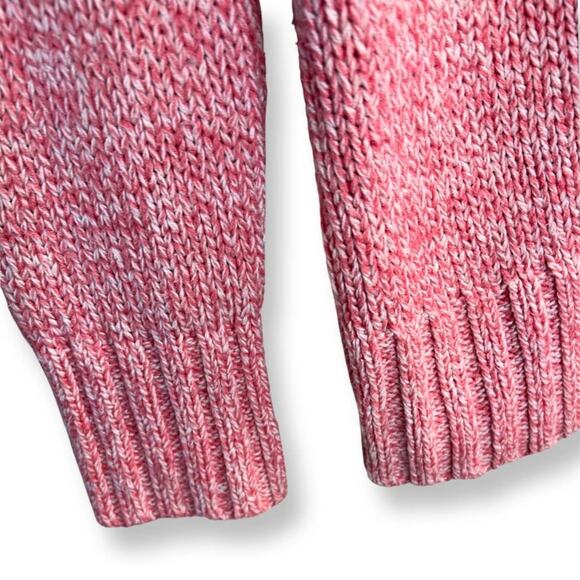 Liz Claiborne, M, Pink, Button up Sweater, Collar - Picture 5 of 8